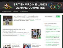 Tablet Screenshot of bviolympics.org